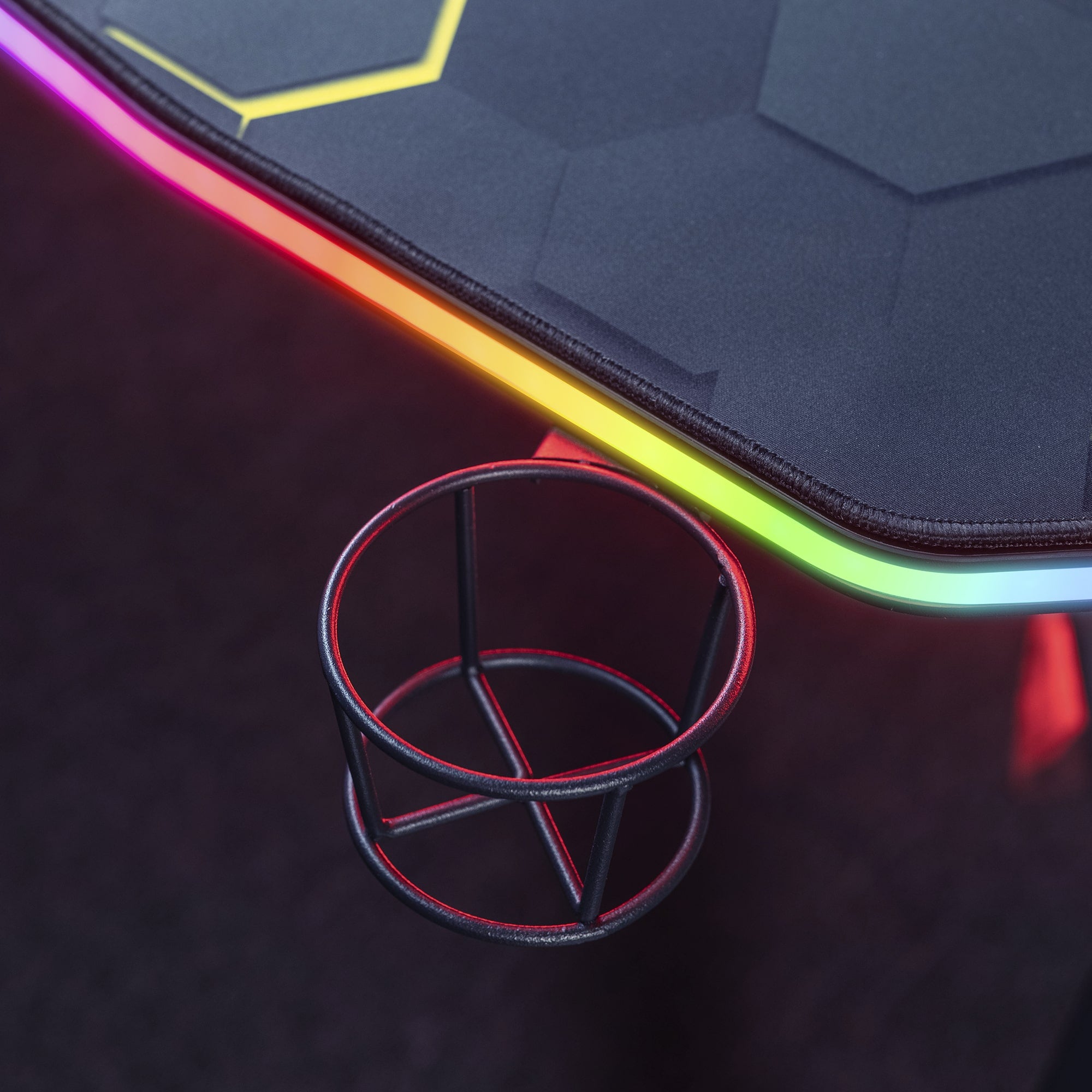 X Rocker Pulsar RGB XL Gaming Desk with Neo Motion Sync App Control