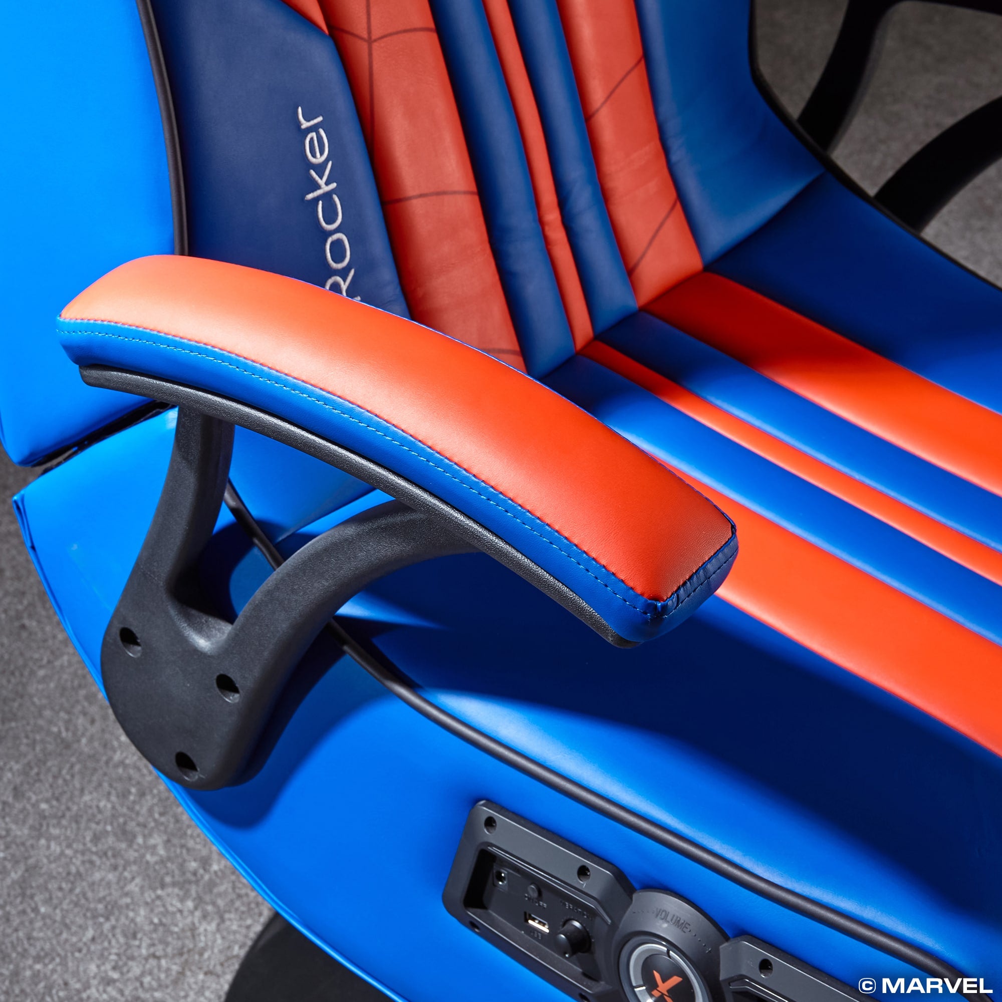 X Rocker Elite 2.1 Spider-Man Gaming Chair