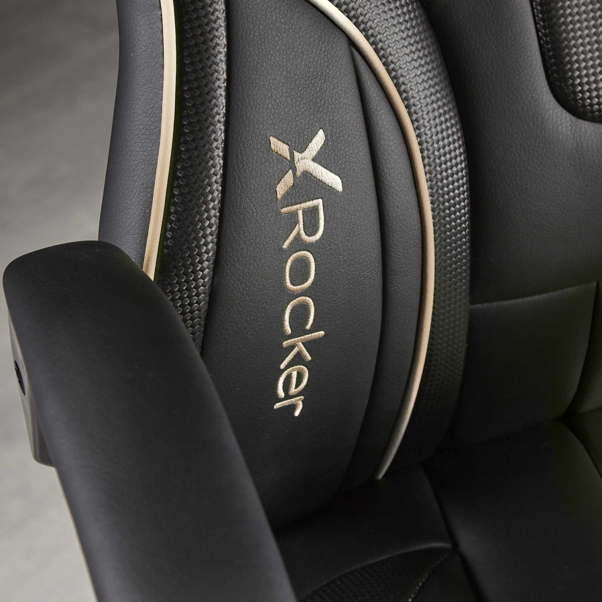 X Rocker Maverick Ergonomic Office Gaming Chair - Black/Gold — The ...
