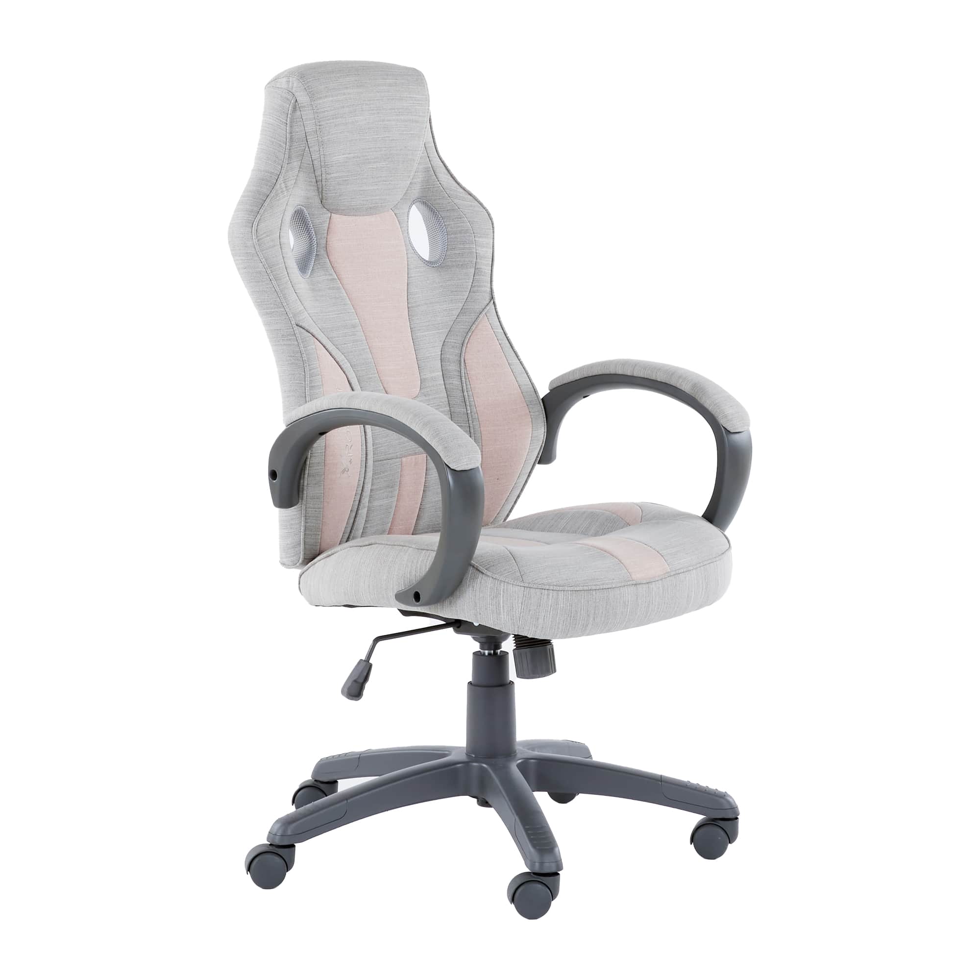 X Rocker Maverick Office Gaming Chair - Grey Fabric