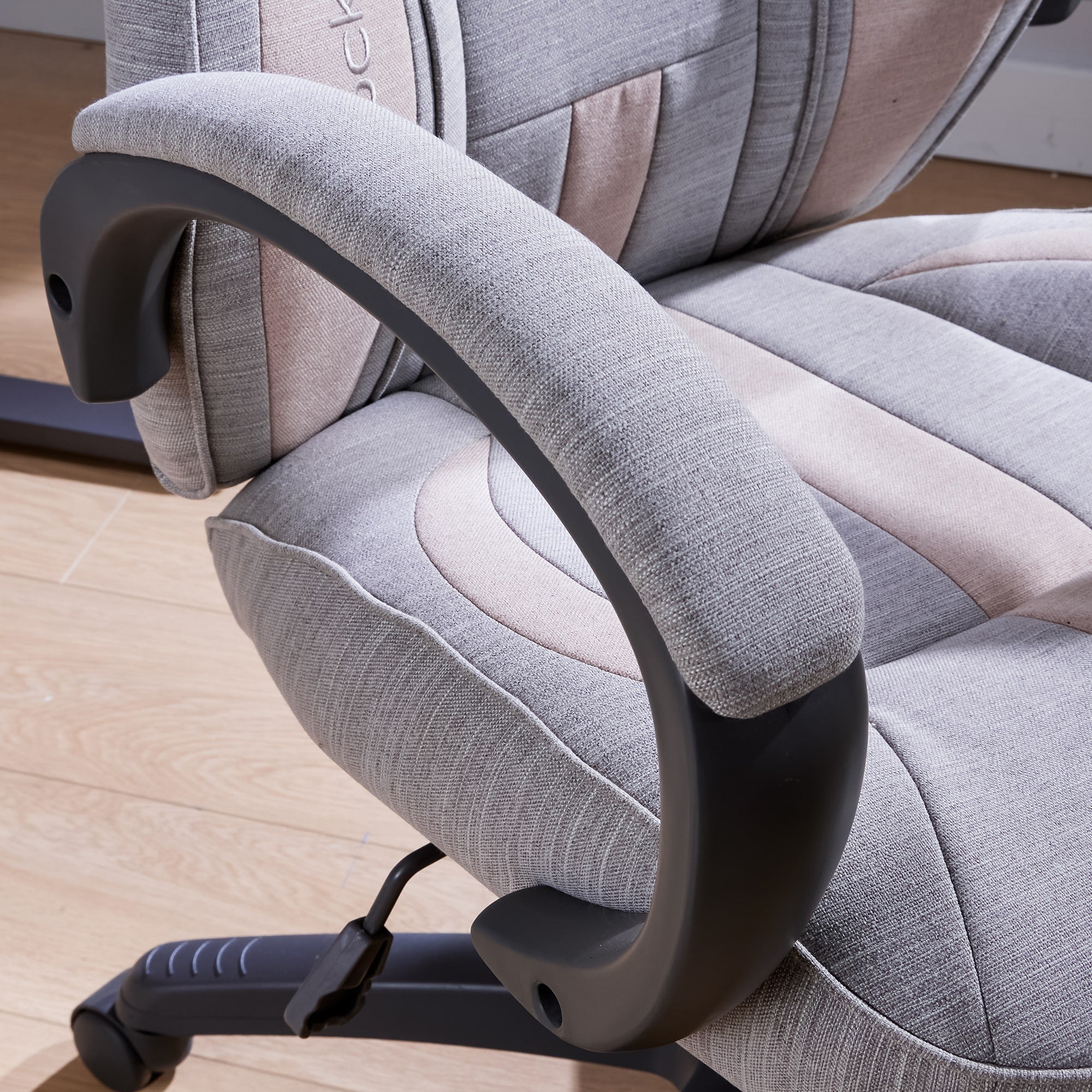 X Rocker Maverick Office Gaming Chair - Grey Fabric