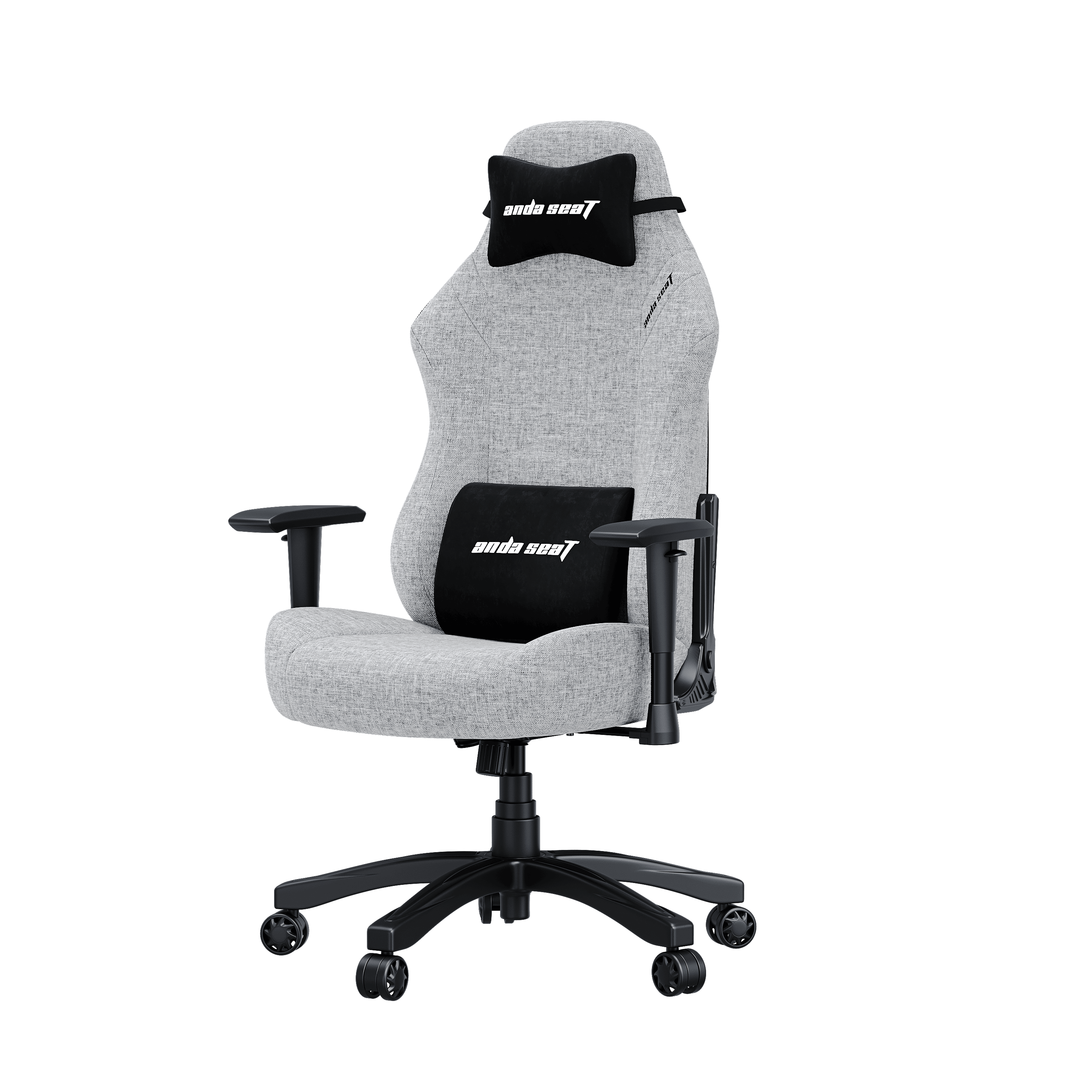 Anda Seat Luna Grey Fabric Gaming Chair