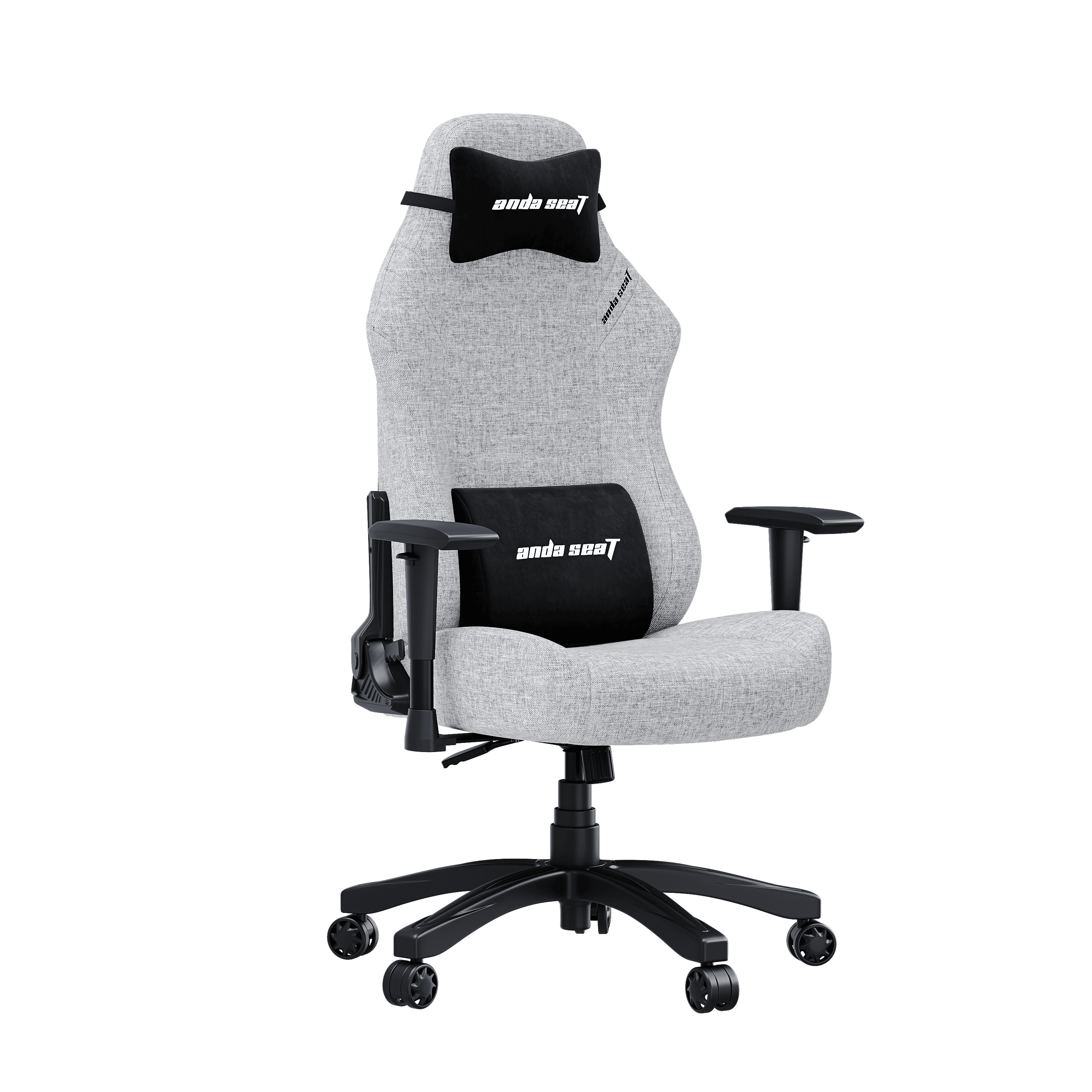 Anda Seat Luna Grey Fabric Gaming Chair