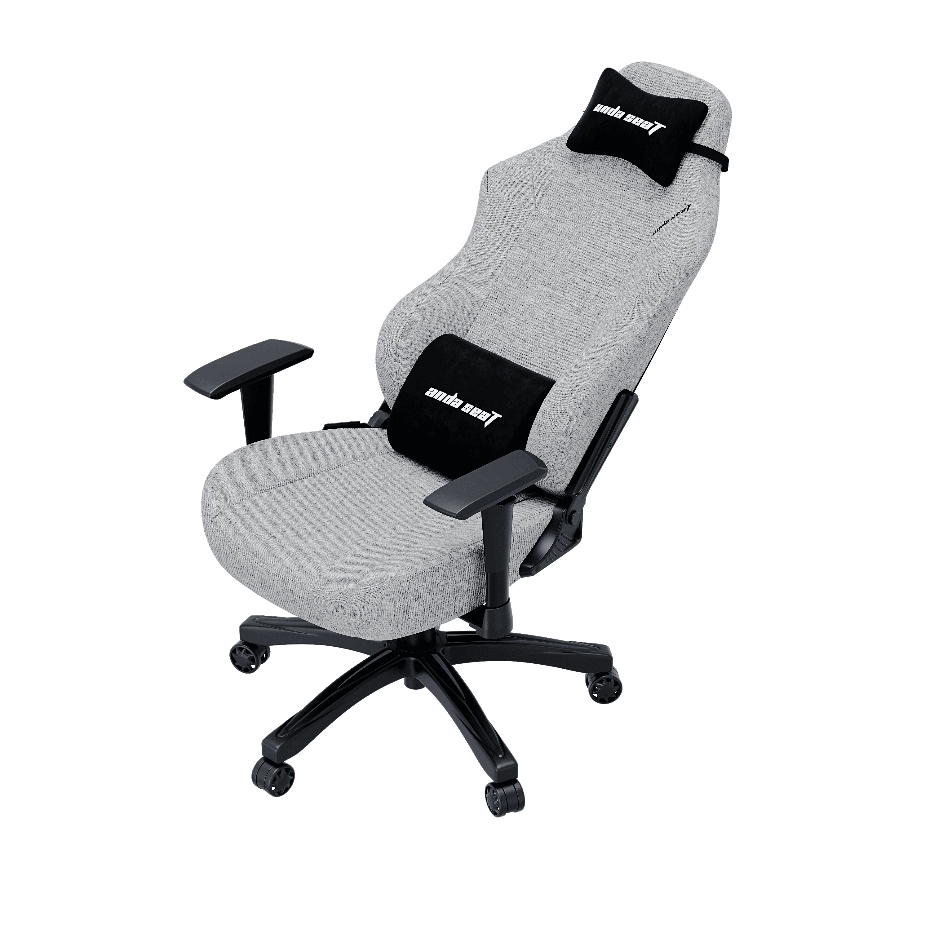 Anda Seat Luna Grey Fabric Gaming Chair