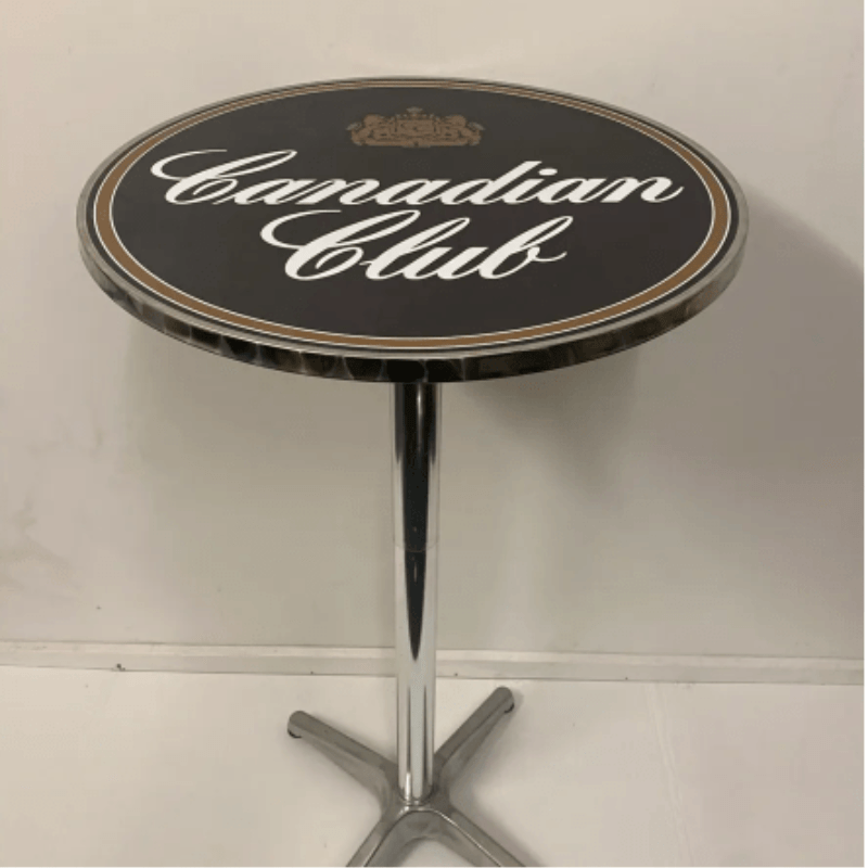 Canadian Club Premium Adjustable Height Bar Table