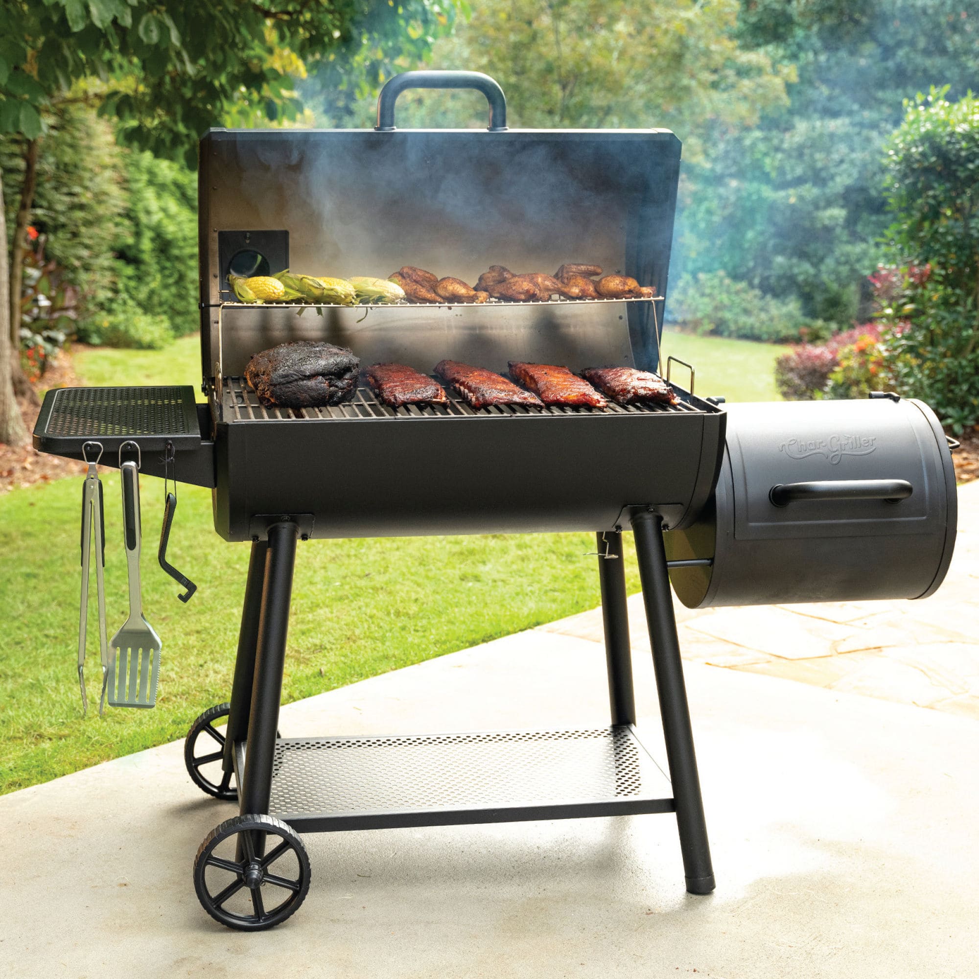 Char-Griller Smokin Champ Charcoal Grill