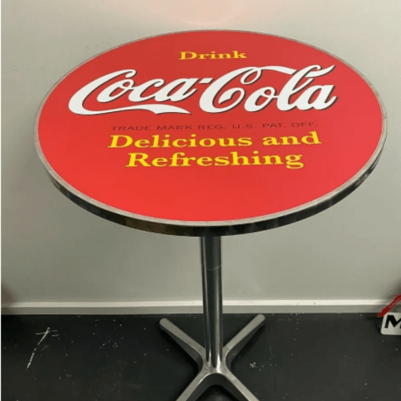 Coca Cola Bar Table