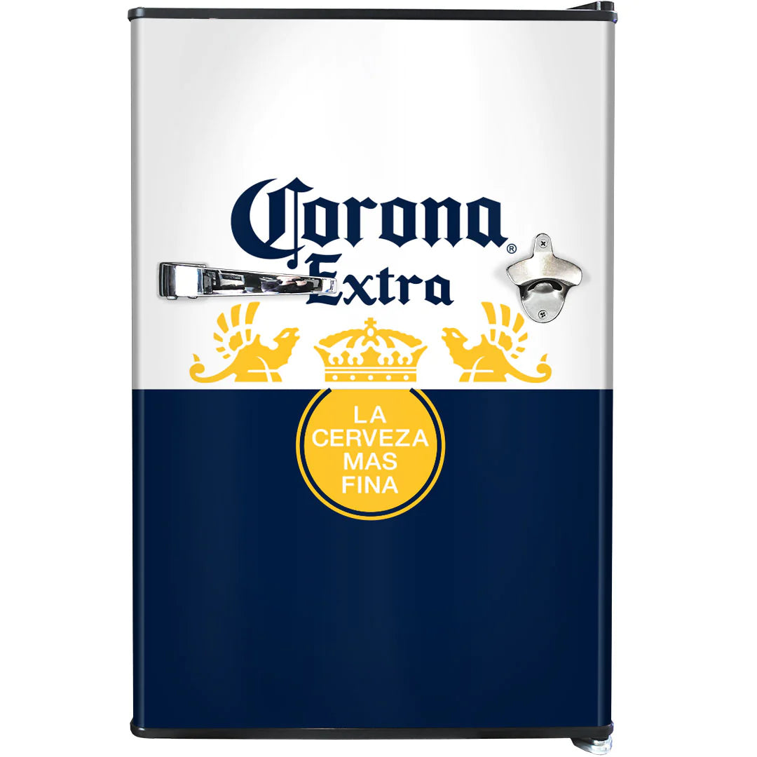 Corona Retro Mini Bar Fridge 70L With Opener