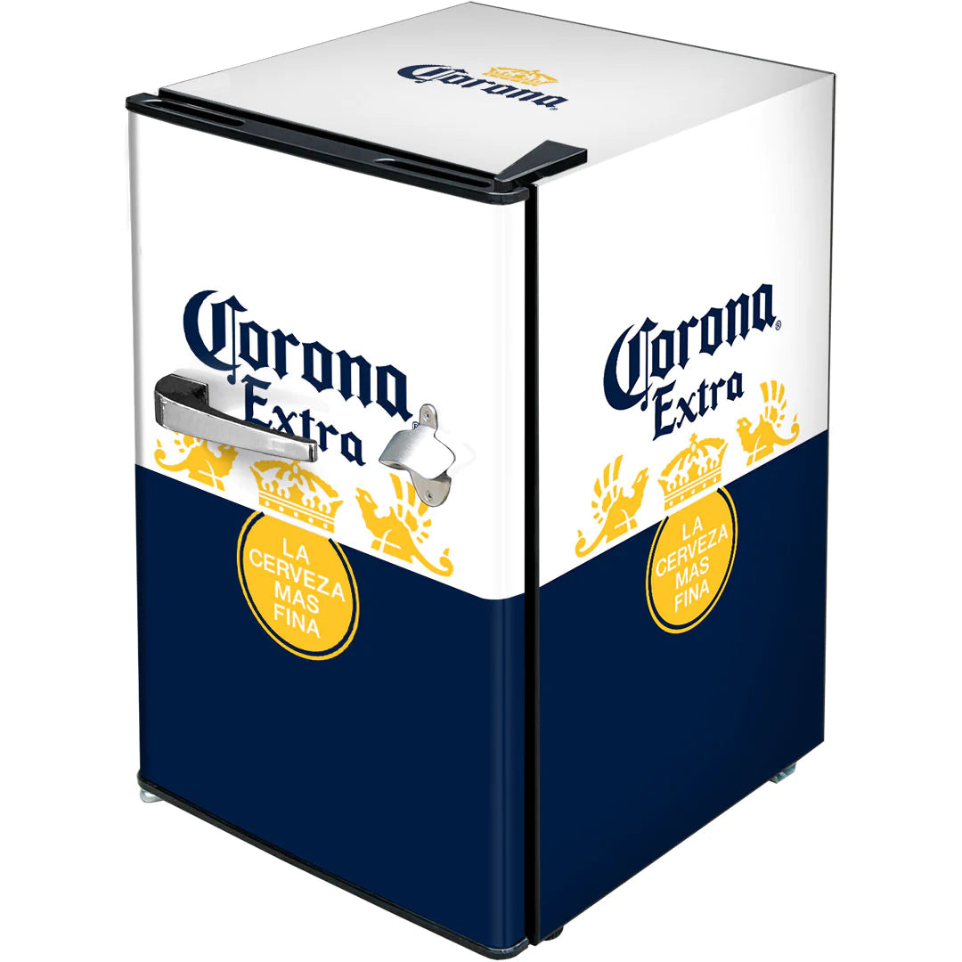 Corona Retro Mini Bar Fridge 70L With Opener