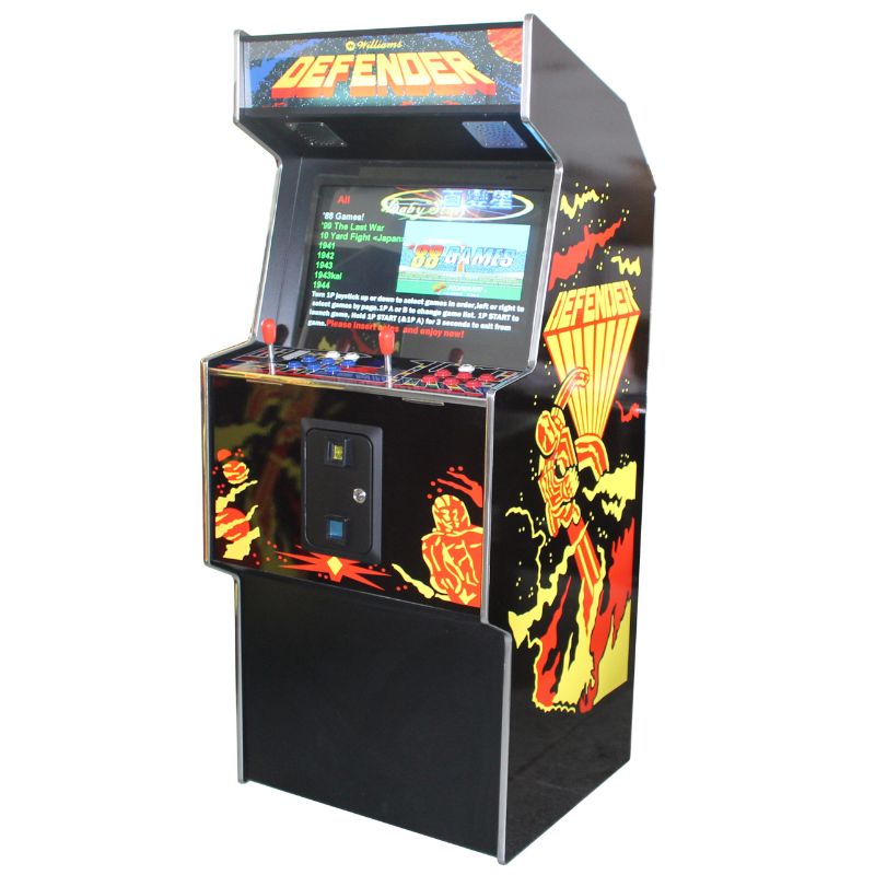 Defender Upright Arcade Machine With 4700 Games — The Modern Cave Australia