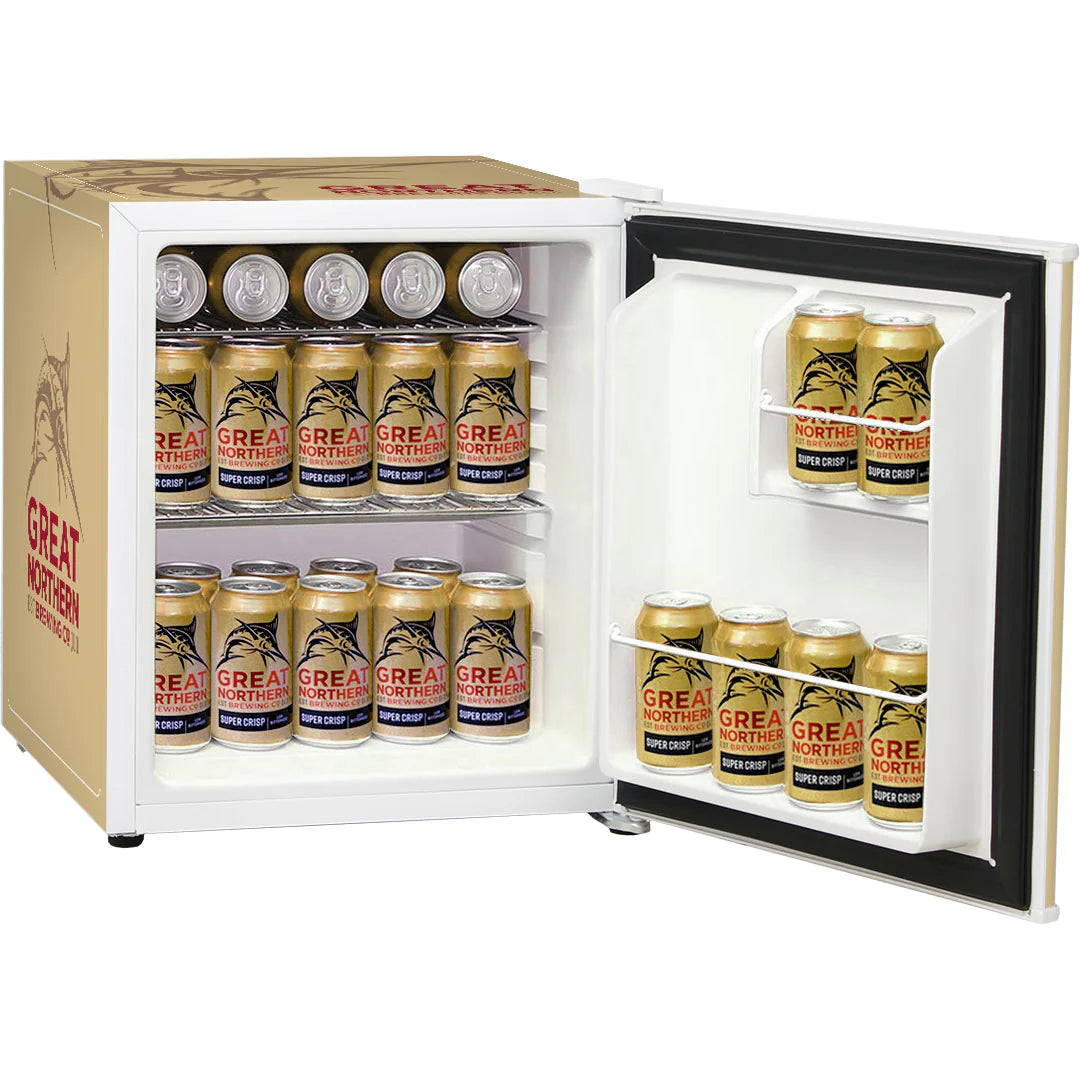 Beer Branded Mini Bar Fridge 46L With Opener