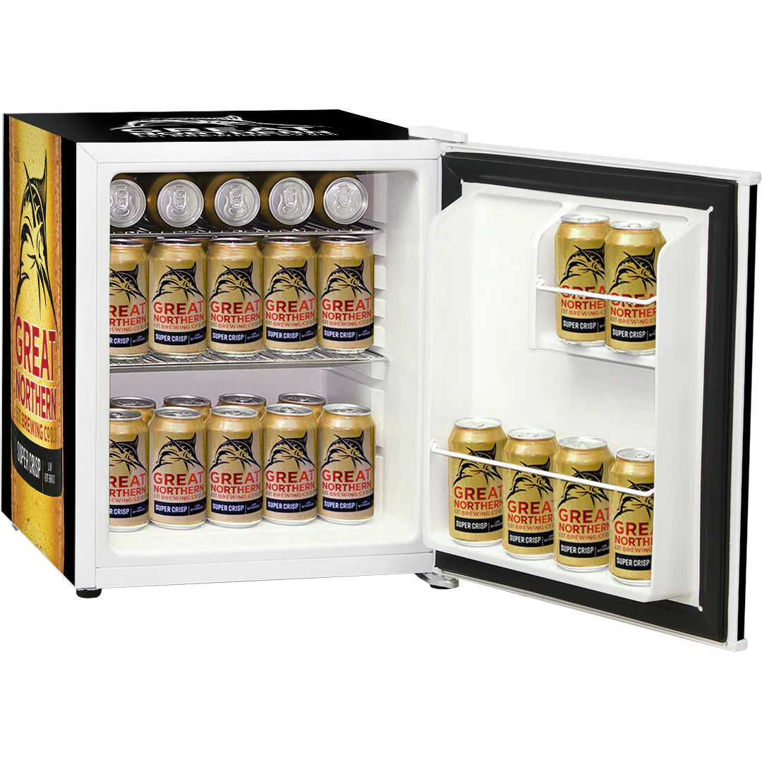 Beer Branded Mini Bar Fridge 46L With Opener