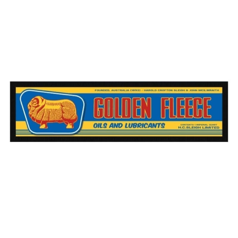 Golden Fleece Premium Rubber Backed Bar Runner 880mmX250mm