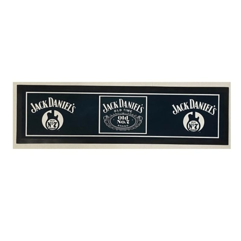 Jack Daniels Rubber Backed Bar Runner