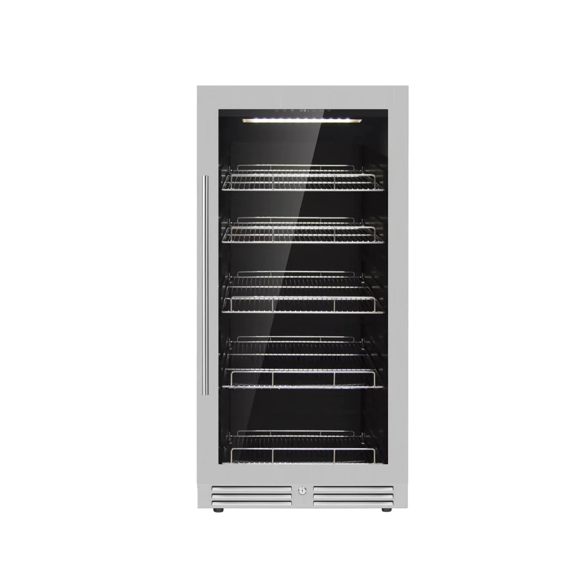 265 Litre Upright Glass Door Bar Fridge