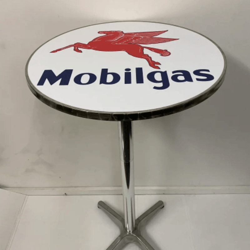 Mobil Gas Premium Adjustable Height Bar Table