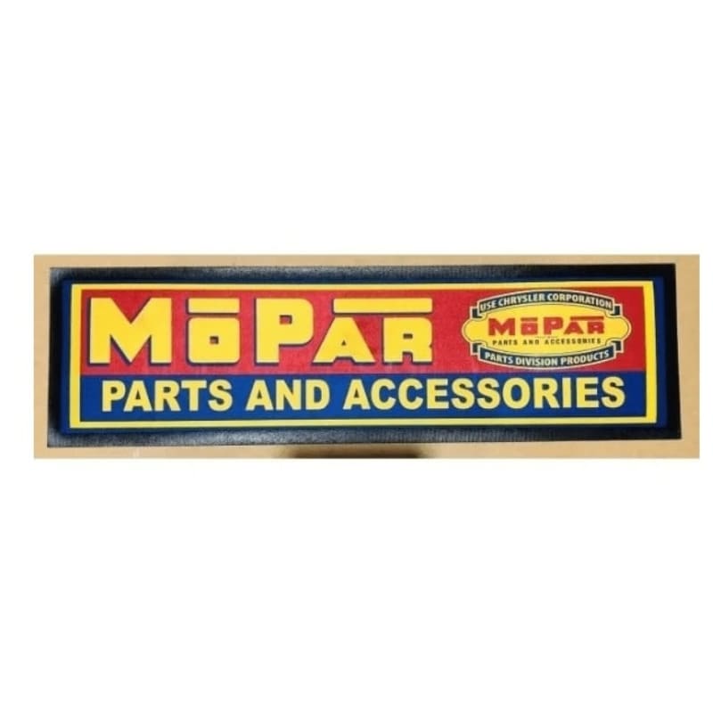 Mopar Parts Rubber Backed Bar Runner