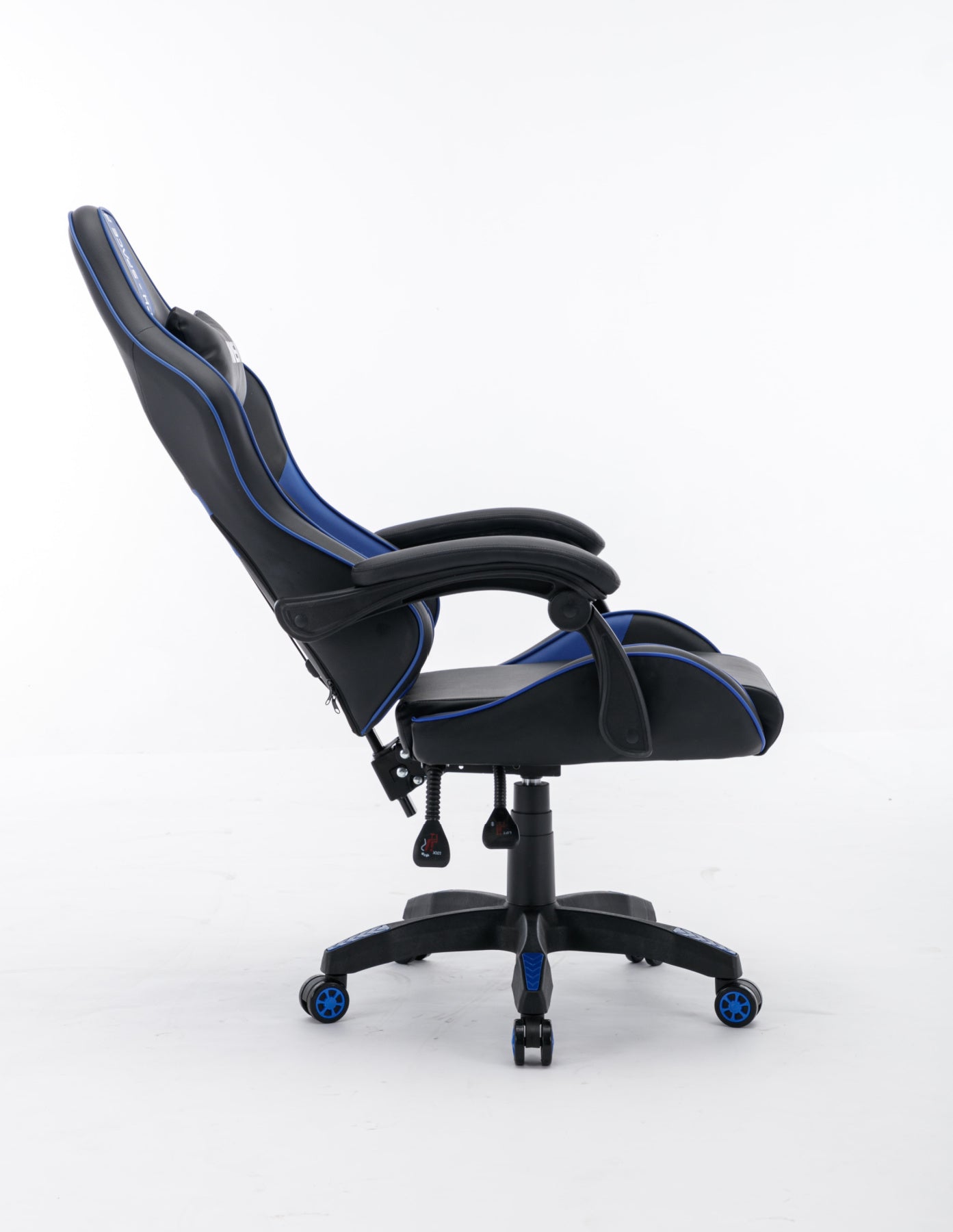 Nasa Atlantic Gaming Chair - Black and Blue