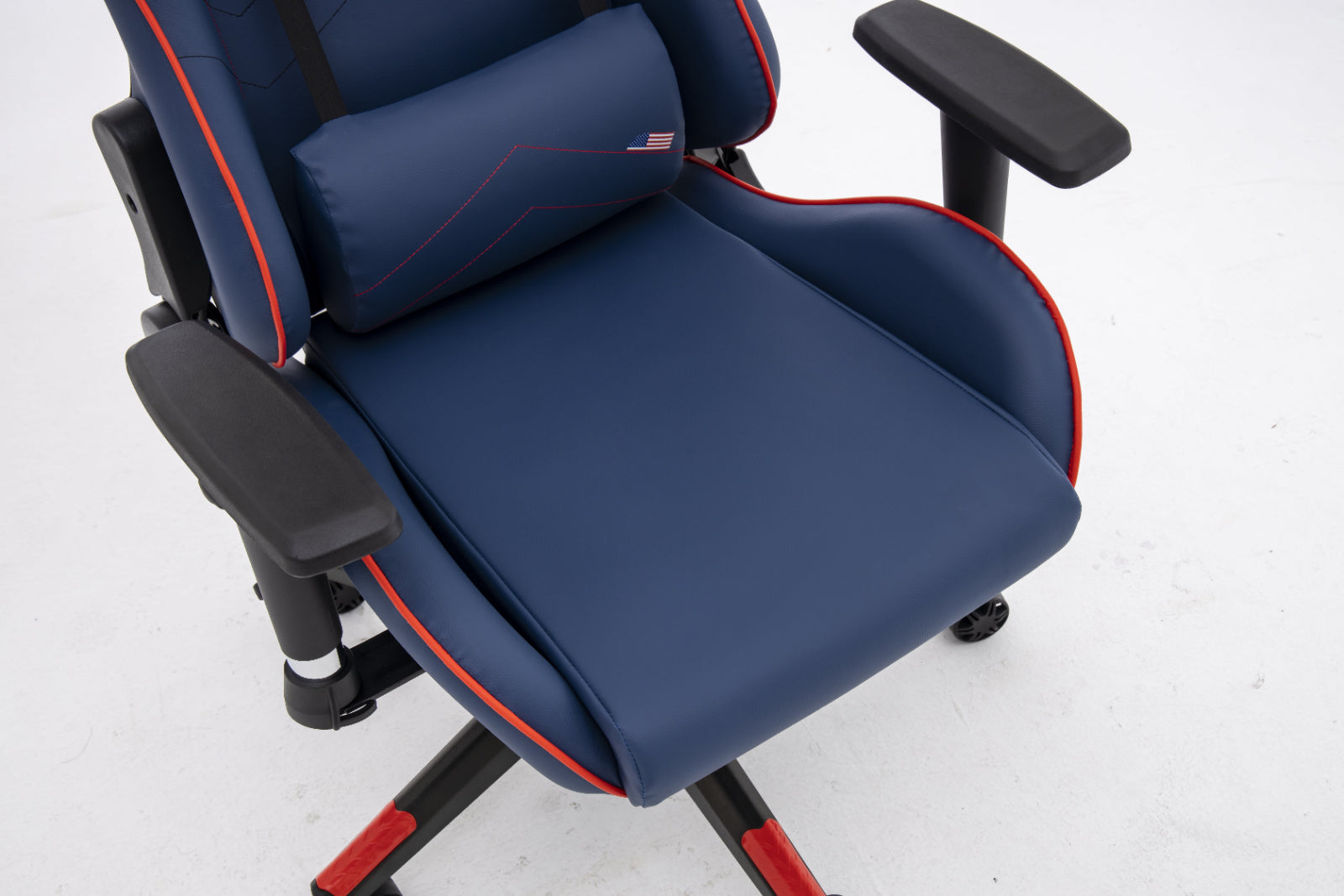 Nasa Galactic Gaming Chair - Blue and Red