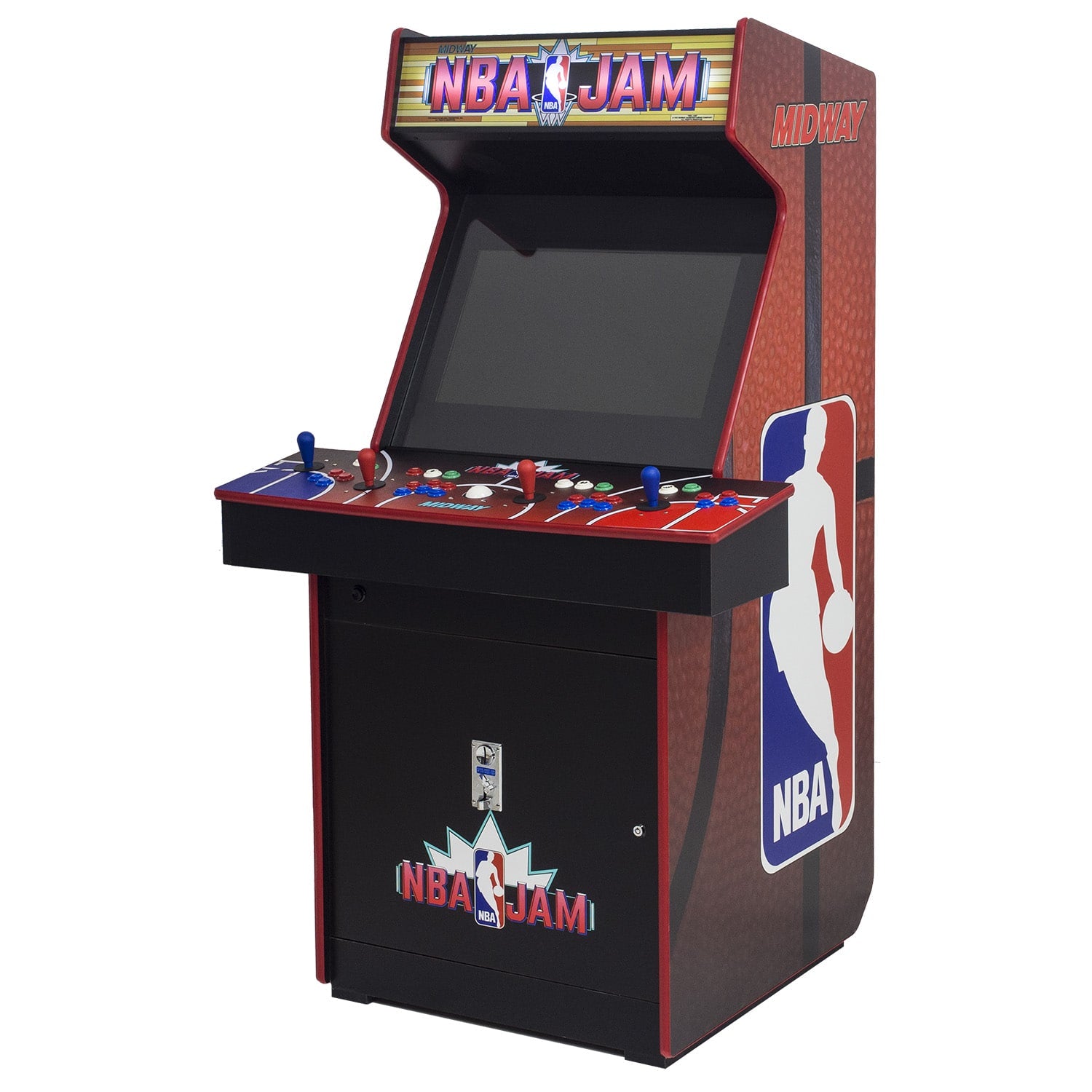 NBA Jam 4 Player Upright Arcade Machine