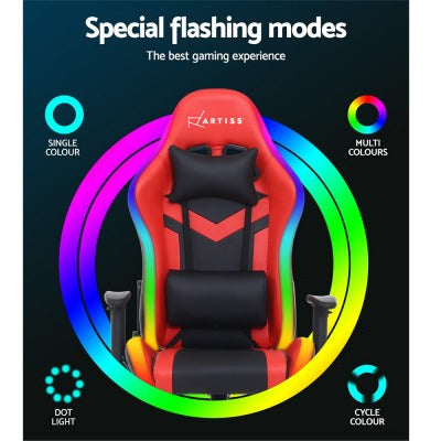 Artiss Neon LED Gaming chair