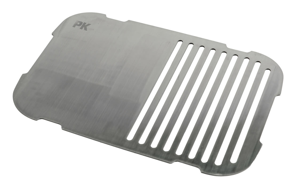 PK300 Stainless Steel Griddle - Slotted