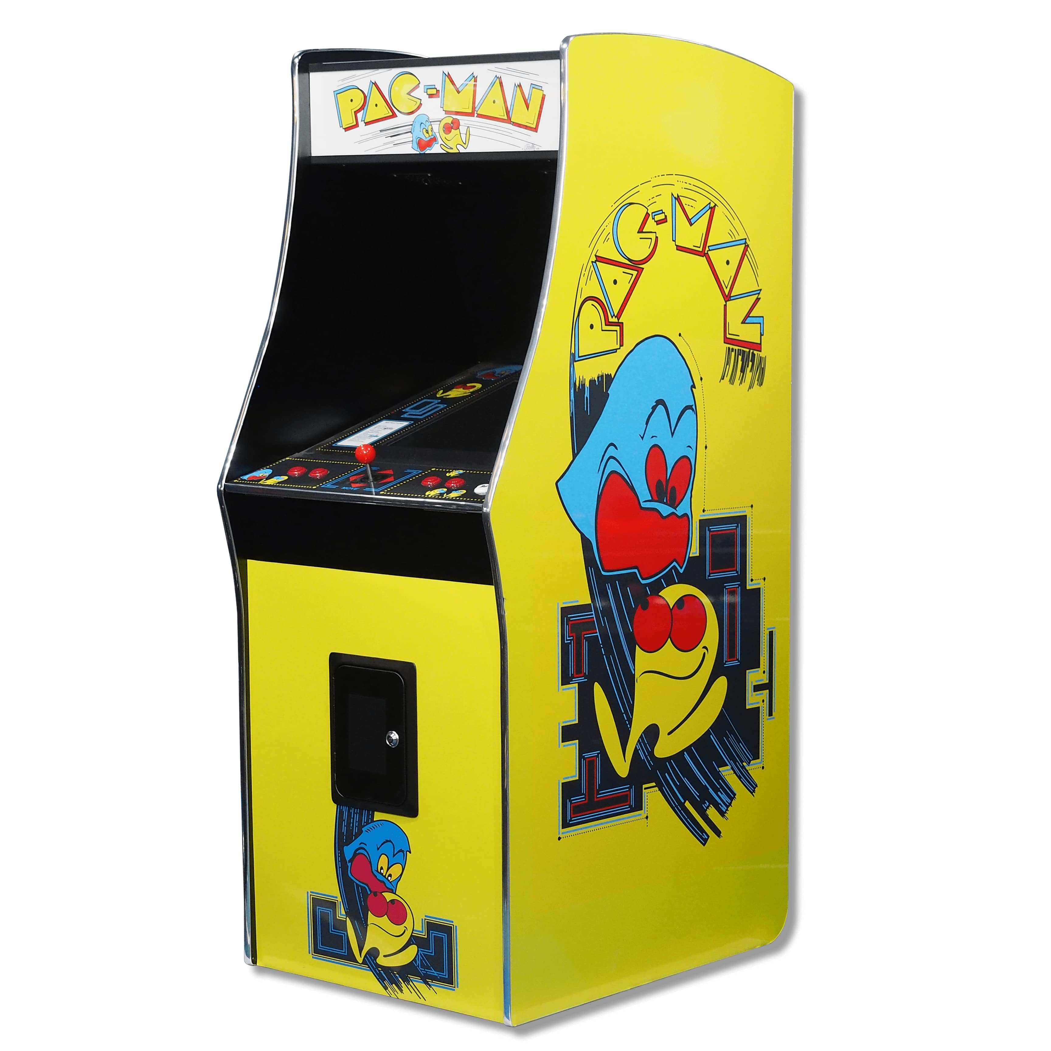 Traditional Pacman Pacman Classic Upright Arcade Machine — The Modern Cave Australia
