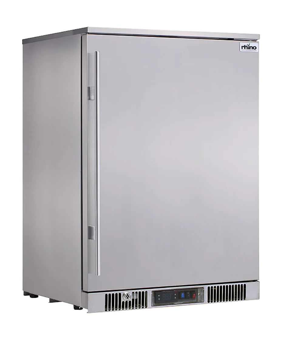 Outdoor Rhino Envy Single Stainless Steel Door Bar Fridge