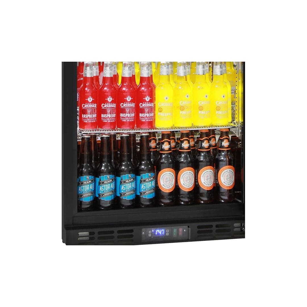 Alfresco Glass 2 Door Energy Efficient Bar Fridge