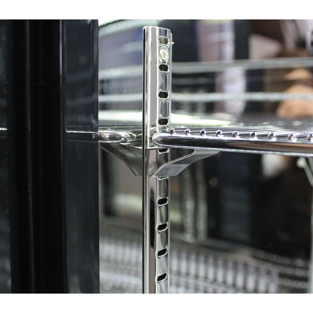 Alfresco Glass 2 Door Energy Efficient Bar Fridge