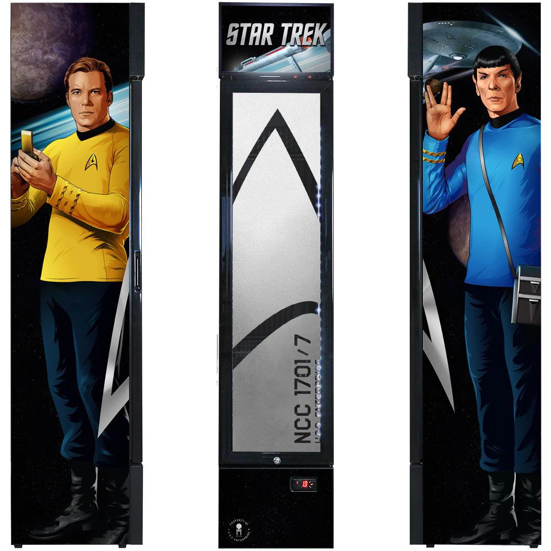 Star Trek Branded Upright Bar Fridge 144L