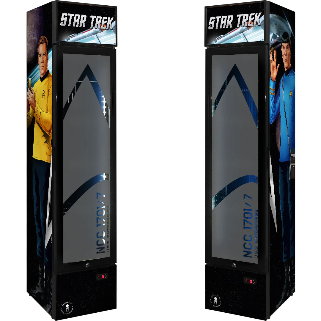 Star Trek Branded Upright Bar Fridge 144L