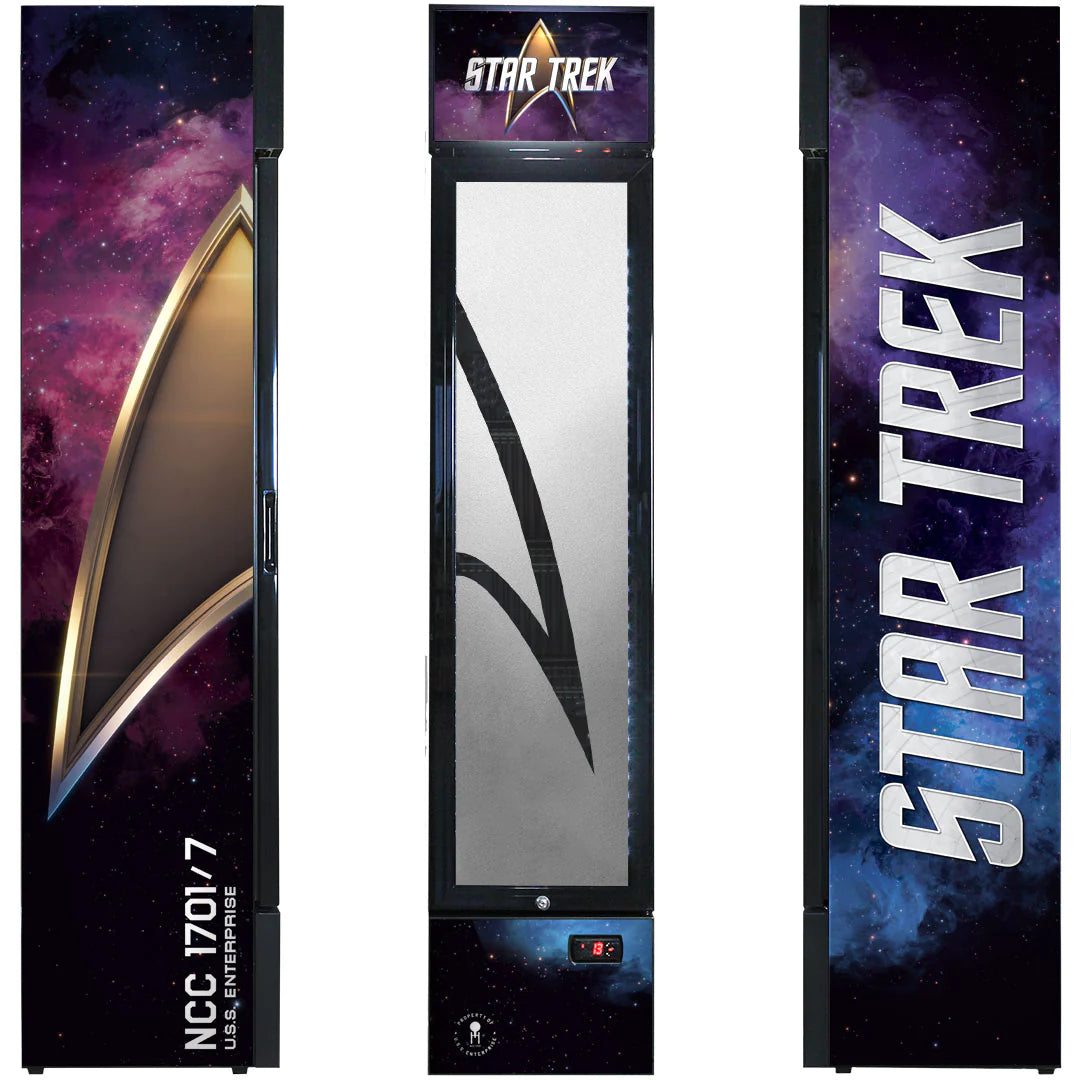 Star Trek Branded Upright Bar Fridge 144L