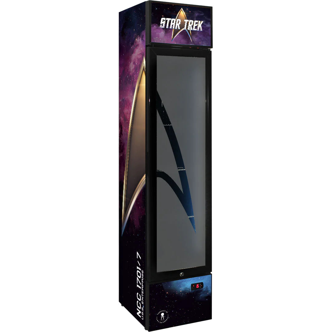 Star Trek Branded Upright Bar Fridge 144L