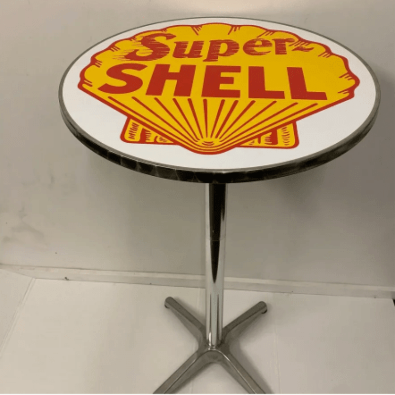 Super Shell Adjustable Height Bar Table — The Modern Cave Australia