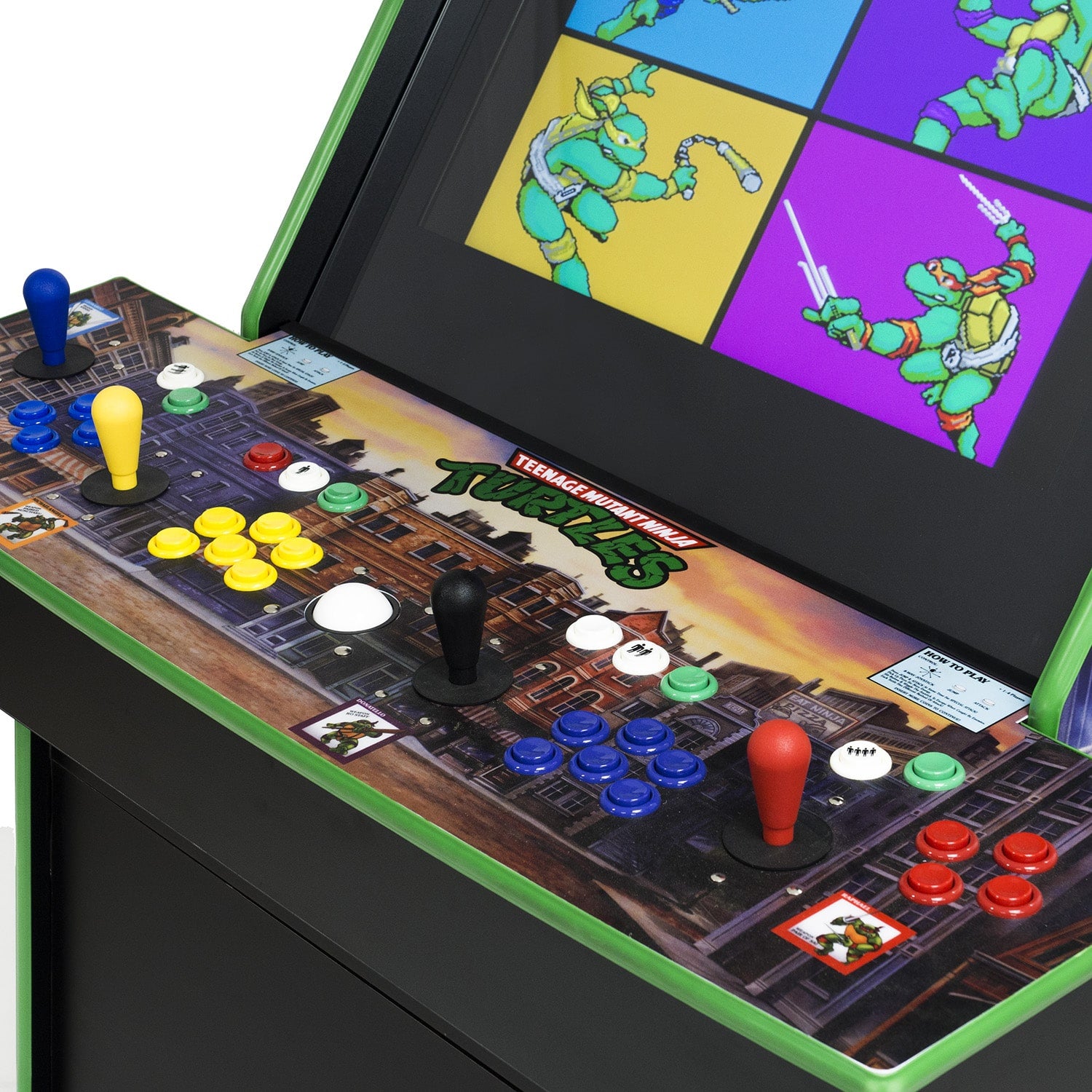 TMNT 4 player Upright Arcade Machine