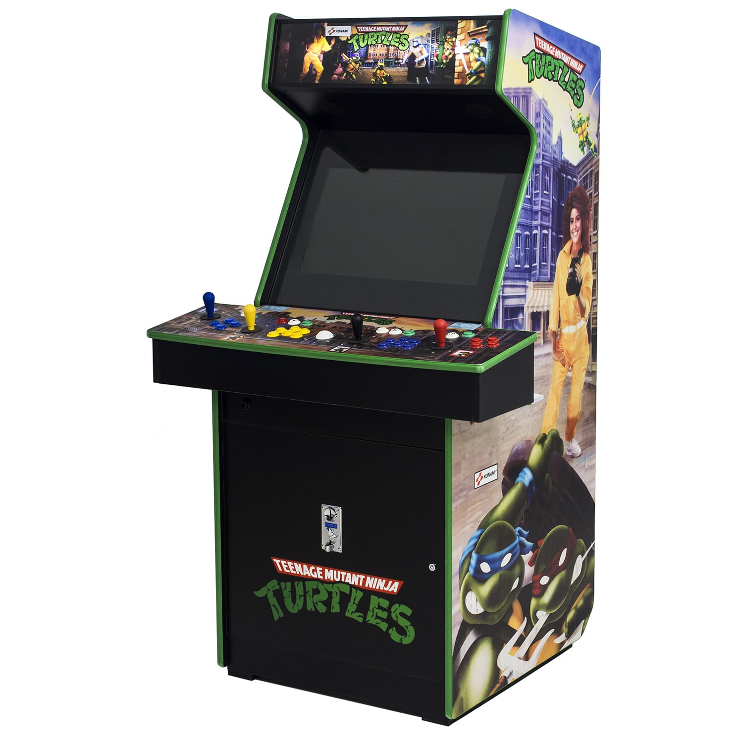 TMNT 4 player Upright Arcade Machine