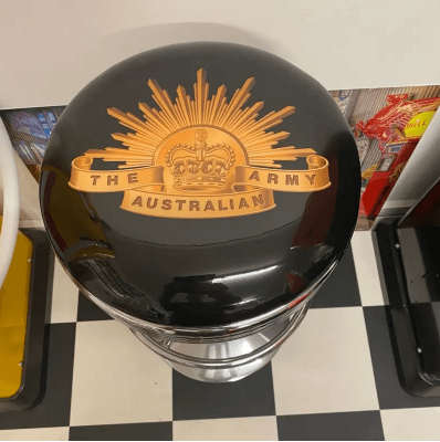 The Australia Army Anzac Premium Bar Stool