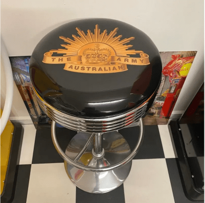 The Australia Army Anzac Premium Bar Stool