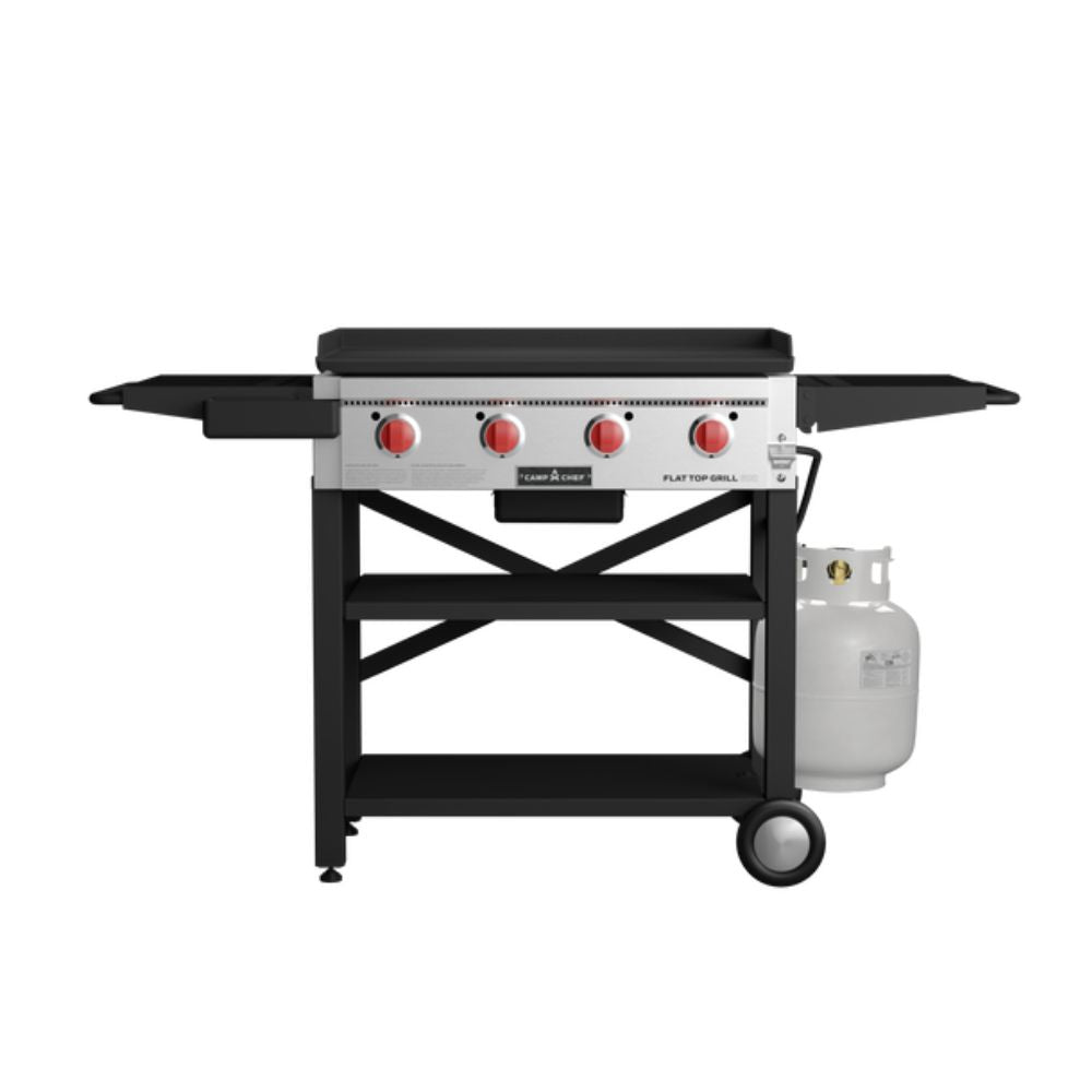 Camp Chef Flat Top 4 Burner Pellet Grill 600 — The Modern Cave Australia