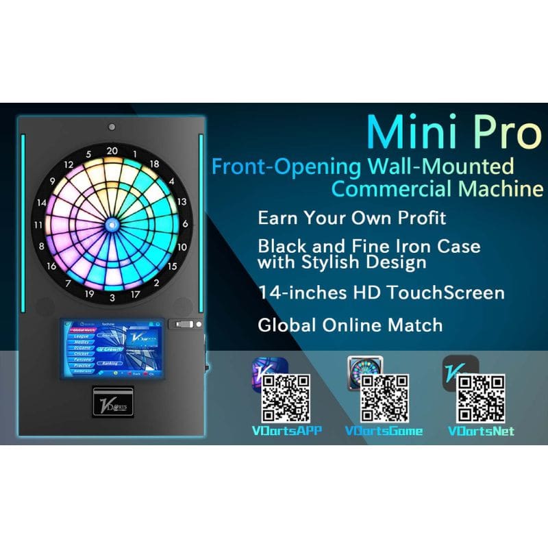 VDarts Mini Pro Electronic Dart Board