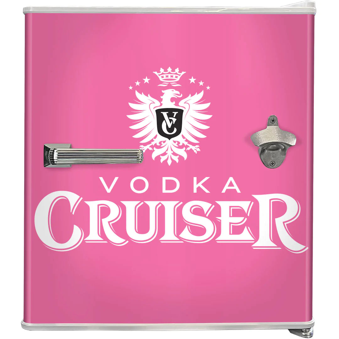 Vodka Cruiser Pink 46L Mini Bar Fridge With Opener