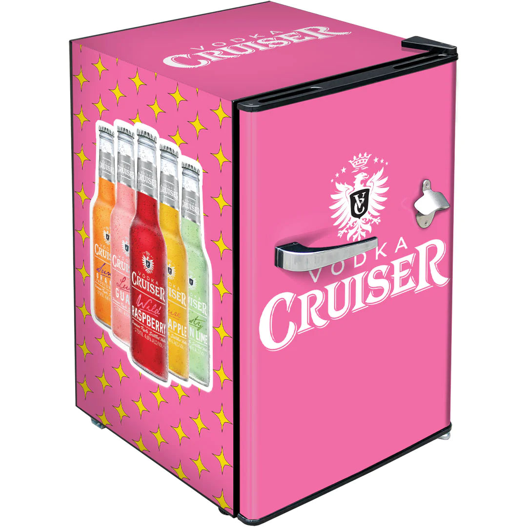 Vodka Cruiser Pink 70L Mini Bar Fridge