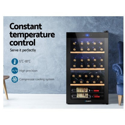 Devanti 34 Bottle Wine Fridge