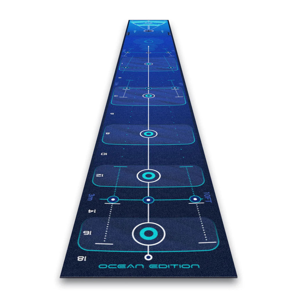 Wellputt 4m Putting Mat - Ocean 52 Special Edition