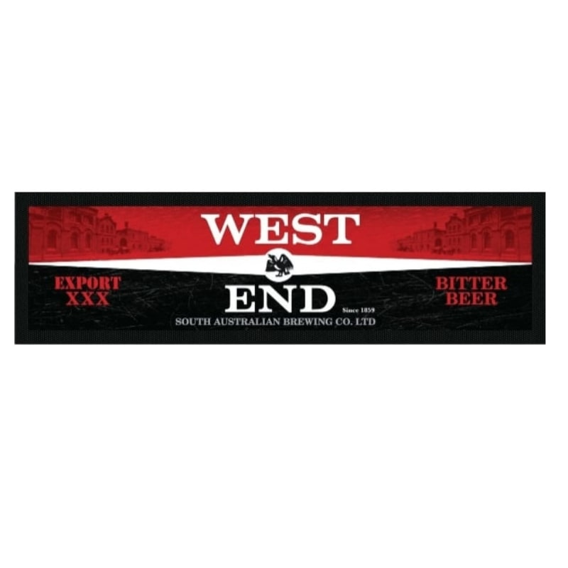 West End Premium Rubber Backed Bar Runner