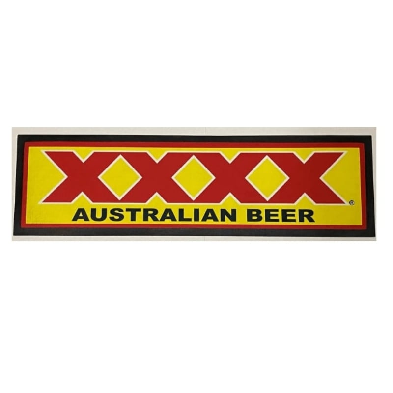 XXXX Beer Rubber Backed Bar Runner