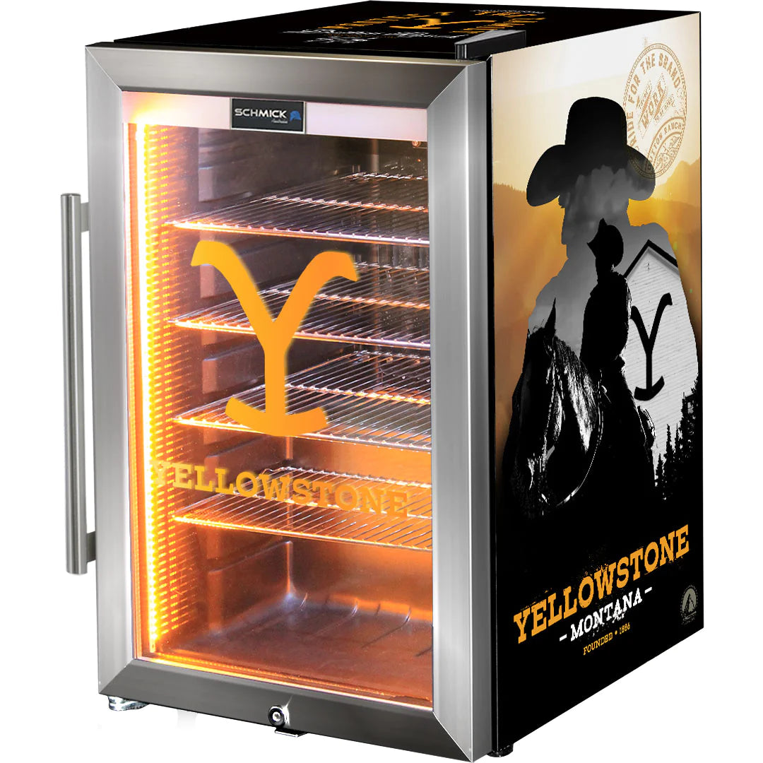 Yellowstone Design Glass Door 70L Bar Fridge