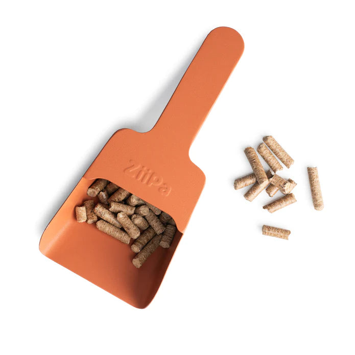 ZiiPa Melfa Wood Pellet Scoop – Terracotta