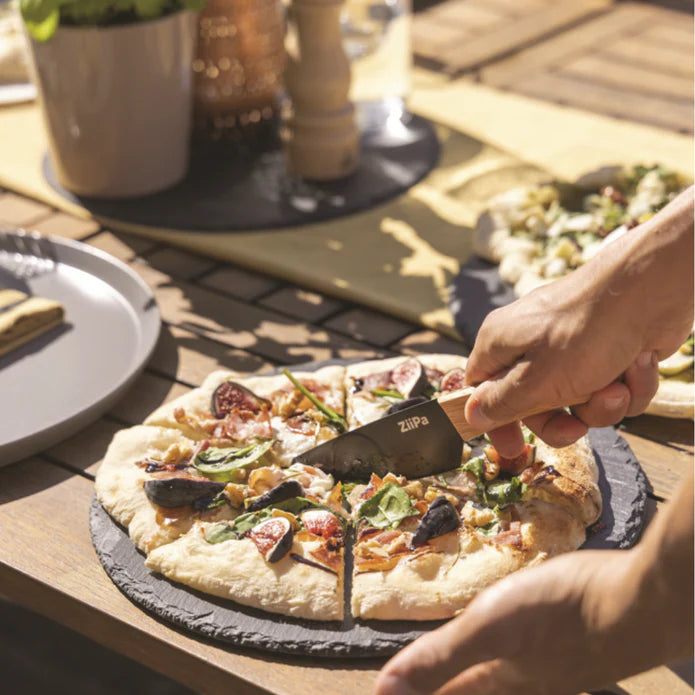 ZiiPa Pizza Knife with Cutter Wheel